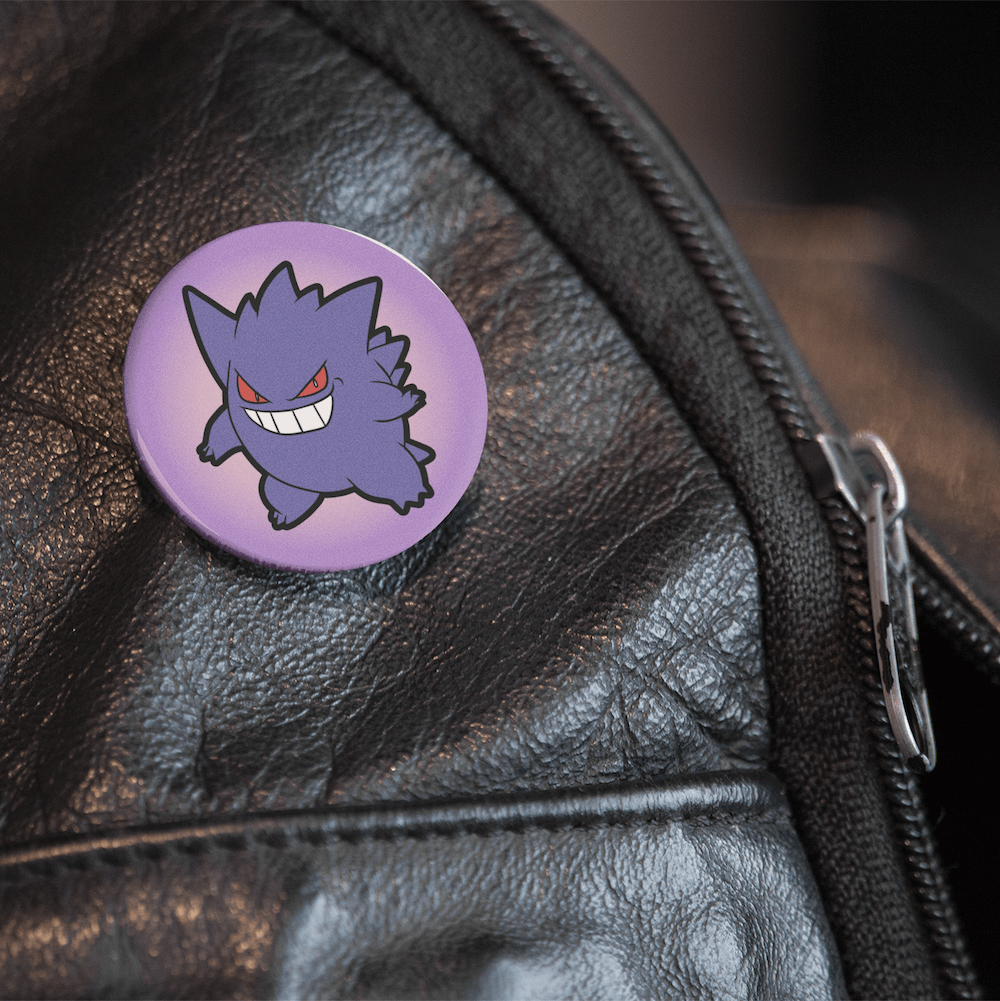 Pokemon Gengar Badge Image