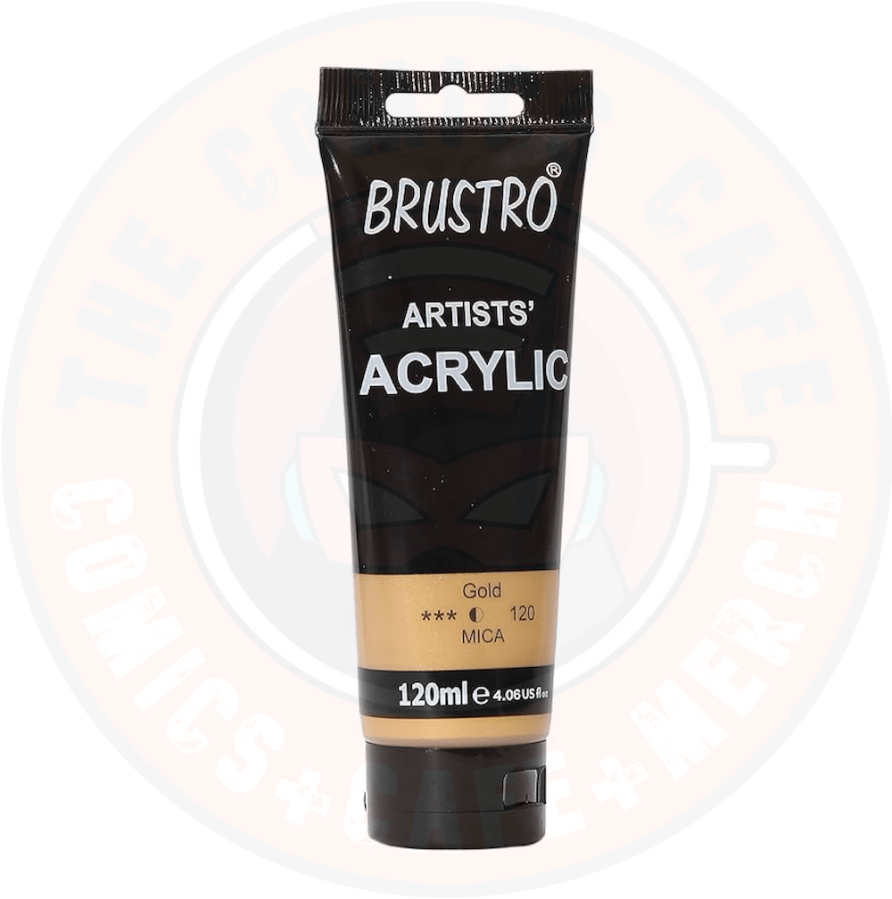 Artists Acrylic Paint 120ml Gold (120)
