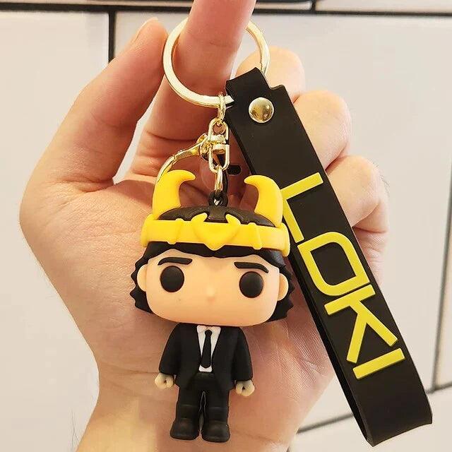 Loki 3D Keychain | Marvel Fan Collectible Accessory