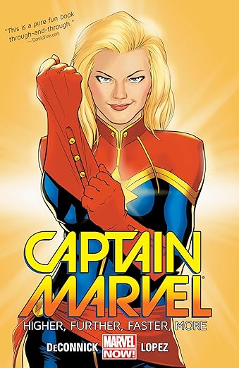 CAPTAIN MARVEL VOL. 1: HIGHER, FURTHER,