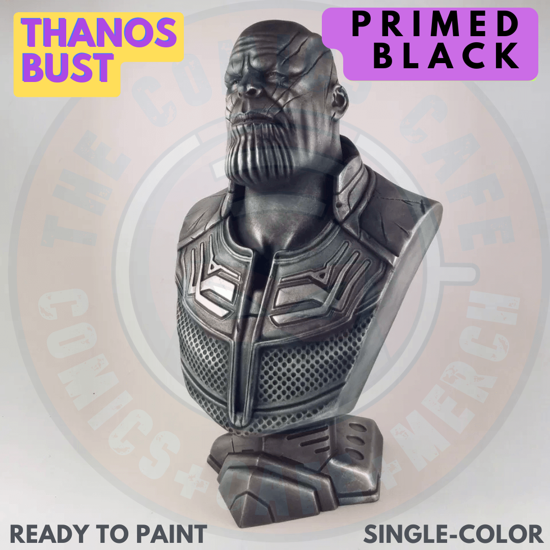 Thanos Bust 3D Printed Single-Color Miniature Model